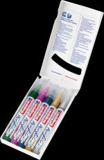 7580245028_3_EDDING 51005 AKRIL MARKER M (2-3 MM) 5 FESTIVE KLF. SZÍN ED5